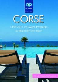 Ollandini : les brochures 2013 Corse et Sardaigne prochainement dans les agences