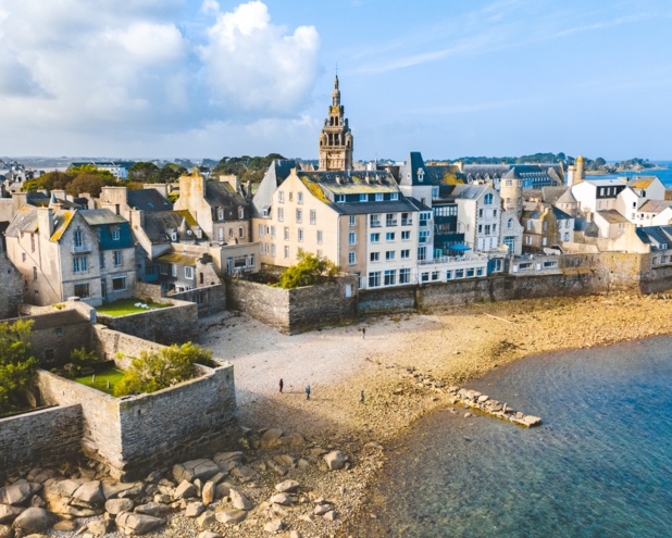 Roscoff et ses remparts. Thibault Poriel. CRT Bretagne.