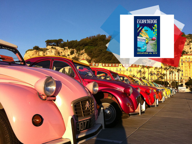 Copyright Escapa’deuche/ Nos 2cv sur le port de Nice