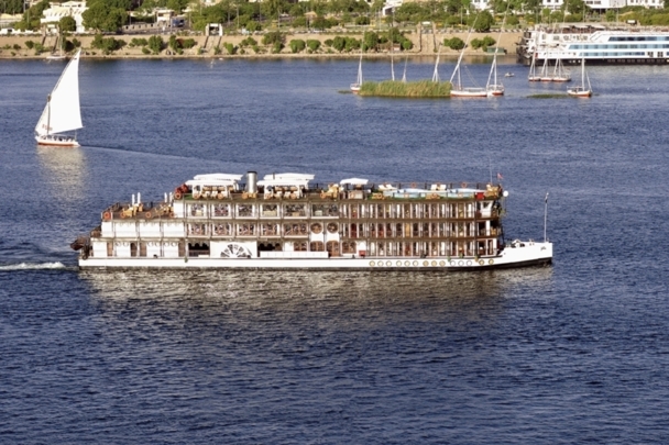 Le nouveau bateau à vapeur Misr vient compléter la flotte de Mövenpick sur le Nil. DR Le nouveau bateau à vapeur Misr vient compléter la flotte de Mövenpick sur le Nil. DR