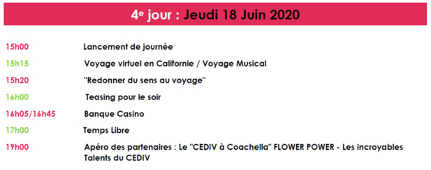 Le programme de la journée Le programme de la journée