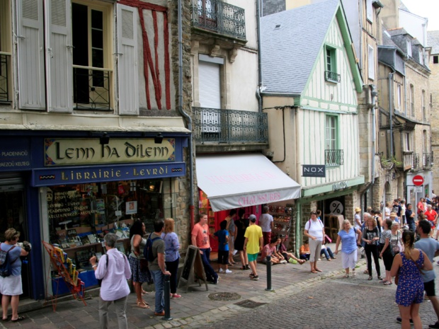Dans les rues de Vannes - DR : Loïc Kersuzan, CRT Bretagne. Dans les rues de Vannes - DR : Loïc Kersuzan, CRT Bretagne.