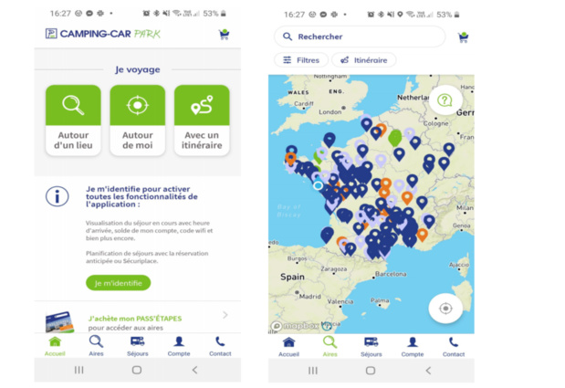 Trouver les 200+ aires de stationnement Camping-Car Park dans toute la France et accéder aux informations utiles /photo dr