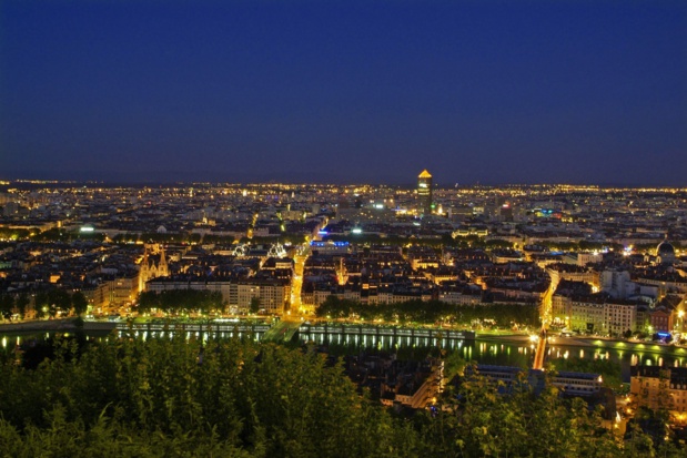 Panorama de Lyon vu de Fourvière - DR : P.Blanc/CRT Auvergne Rhône Alpes