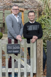 Loïc Mathieu et Mikaël Kerlidou, co-fondateurs de Visit Ouest - DR : Visit Ouest