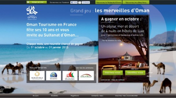 Pour fêter ses 10 ans, l'Office de Tourisme du Sultanat d'Oman lance une campagne de communication multicanal - DR Pour fêter ses 10 ans, l'Office de Tourisme du Sultanat d'Oman lance une campagne de communication multicanal - DR