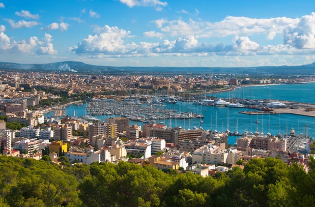 La ville Palma de Majorque dans les îles Baléares - Photo Depositphotos.com Lunter