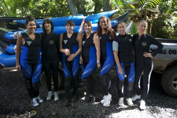 La Force 20 prête pour un rafting d'enfer - Photo B.F. La Force 20 prête pour un rafting d'enfer - Photo B.F.
