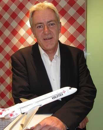 Didier Legault Fraslin est le nouveau Directeur commercial France de Volotea - Photo DR