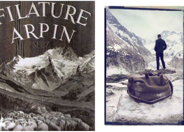 Filature Arpin depuis 1817 - DR : Collection Maison Arpin. Filature Arpin depuis 1817 - DR : Collection Maison Arpin.