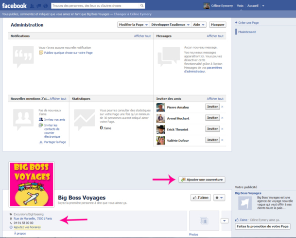 Toutes les informations de votre entreprise sont résumées dans la rubrique "A propos de". Il faut donc y porter une attention toute particulière (Pour agrandir l'image cliquez dessus) Toutes les informations de votre entreprise sont résumées dans la rubrique "A propos de". Il faut donc y porter une attention toute particulière (Pour agrandir l'image cliquez dessus)