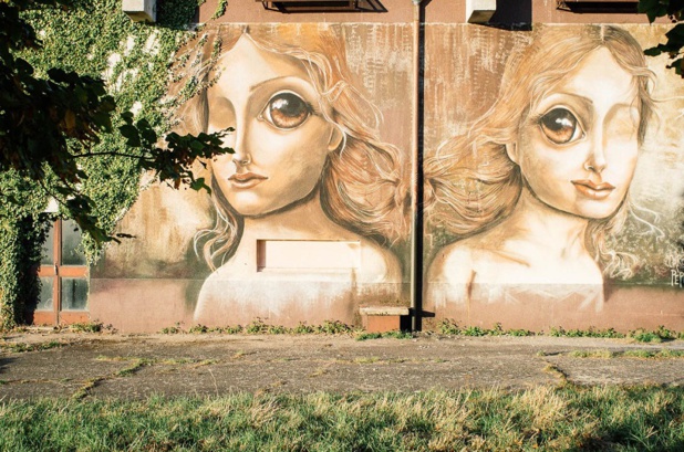 Les street artistes viennent des quatre coins du monde couvrir les murs de graffitis et de fresques - DR : Mathieu Mouillet