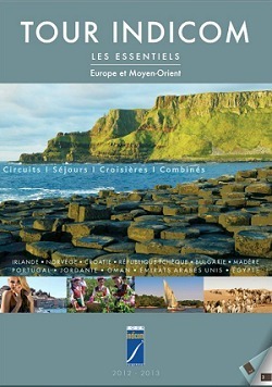 La brochure 2012/2013 de Tour Indicom Voyages est actuellement distribuée en agences de voyages - Capture d'écran La brochure 2012/2013 de Tour Indicom Voyages est actuellement distribuée en agences de voyages - Capture d'écran