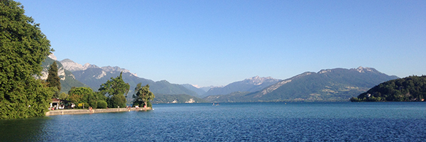 DR Annecy International / Vue sur le lac d'Annecy