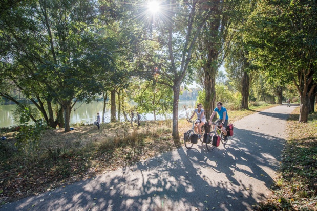 Le long des itinéraires, plus de 600 établissements, détenteurs de la marque nationale Accueil Vélo, sont prêts à vous accueillir - DR : CRT Centre-Val de Loire