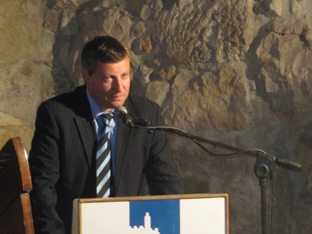 Stas Mislejnikov est le ministre du tourisme en Israël - Photo : P.C.