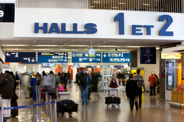 Les halls 1 et 2 seront totalement Schengen et le hall 3 divisé entre une zone Schengen et une zone non Schengen / Crédit Photo Aéroports de Paris - LAFONTAN, Mikaël et SEIGNETTE, Olivier