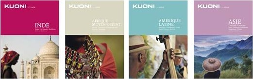 Les 4 nouvelles brochures de Kuoni sont valables pour 2 ans, 2013 et 2014 - DR