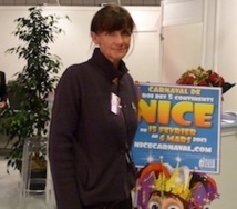 Isabelle Billet-Quéré de l'Office de Tourisme et des Congrès de la ville de Nice / Photo MS