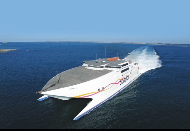 Condor Ferries reprend ses rotations Jersey - Saint-Malo