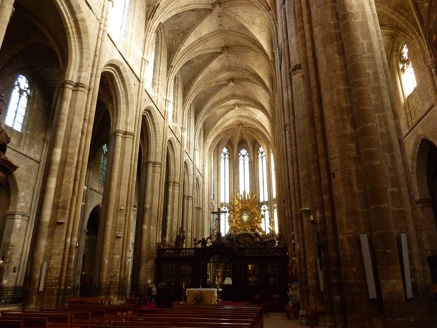 A l'intérieur de la basilique de Saint-Maximin - DR : Provence Verte et Verdon Tourisme