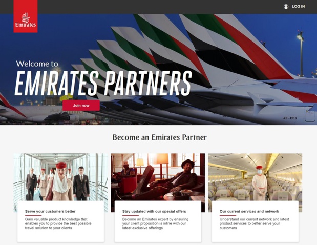 Emirates Partners Portal intervient comme un guichet unique - DR : Emirates Emirates Partners Portal intervient comme un guichet unique - DR : Emirates