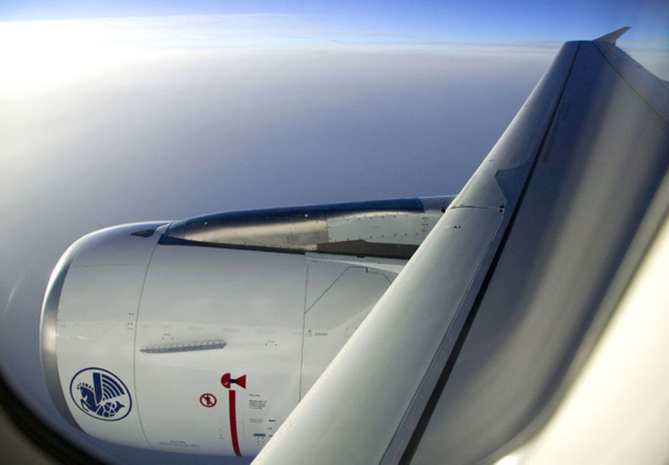 Dans les airs, plus de 8962 vols ont déjà été annulés de, vers et aux Etats-Unis, selon le site FlightAware.com -Photo Virginie VALDOIS Air France