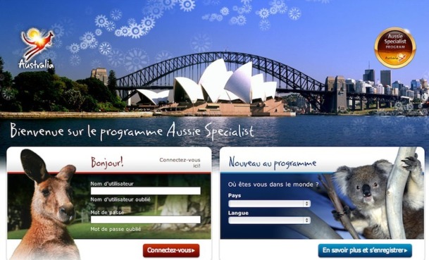 Le programme Aussie Specialis permet de tenter sa chance pour participer à un éductour en mai prochain - DR