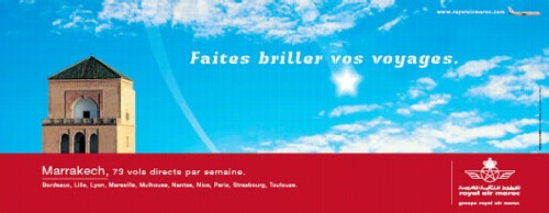 Royal Air Maroc s'affiche en France