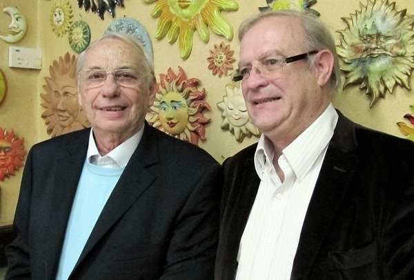 Le président Jean Korcia et son vice-président et vieux complice Francis Gallo /photo JDL Le président Jean Korcia et son vice-président et vieux complice Francis Gallo /photo JDL