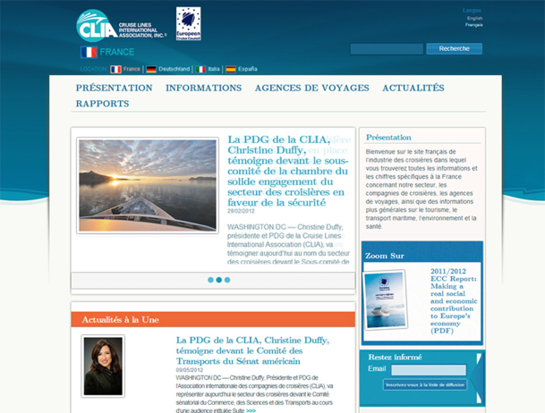 Global Cruising, un site Internet consacré au marché international de la croisière