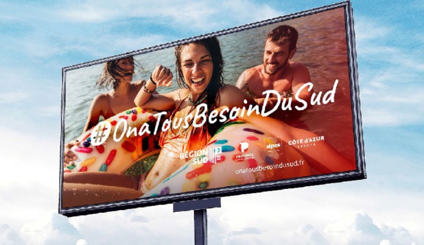 La campagne #onatousbesoindusud lancée par la région SUD