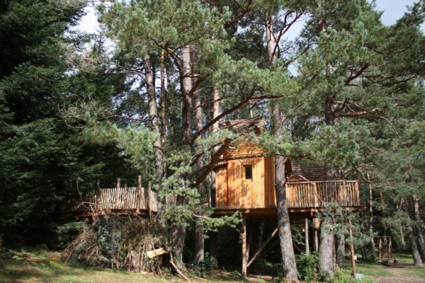 Le Nids des Vosges, un exemple d'hébergement insolite proposé par les gîtes de France. DR