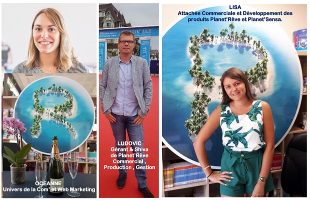 L'équipe de Planet'Rêve - DR : Planet'Rêve L'équipe de Planet'Rêve - DR : Planet'Rêve