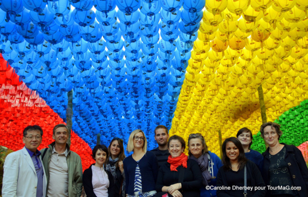 Huit professionnels du tourisme, invités par Asiana Airlines et l'OT de Corée du Sud, ont découvert cette destination pour la première fois - Photo C.D. Huit professionnels du tourisme, invités par Asiana Airlines et l'OT de Corée du Sud, ont découvert cette destination pour la première fois - Photo C.D.