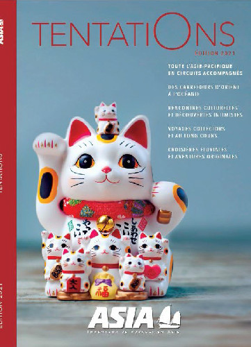 La nouvelle brochure Tentations d'Asia - DR