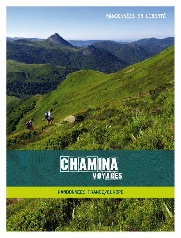 La nouvelle brochure et le nouveau logo de Chamina. Le spécialiste de la randonnée espère ainsi séduire une nouvelle clientèle, plus jeune et internationale - Photo DR La nouvelle brochure et le nouveau logo de Chamina. Le spécialiste de la randonnée espère ainsi séduire une nouvelle clientèle, plus jeune et internationale - Photo DR