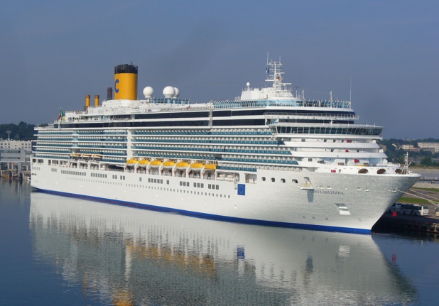 "une croisière d'une semaine conçue pour faire escale en toute sécurité dans les ports italiens de Bari, Brindisi, Corigliano-Rossano, Siracusa et Catane..." crédit Wikipedia "une croisière d'une semaine conçue pour faire escale en toute sécurité dans les ports italiens de Bari, Brindisi, Corigliano-Rossano, Siracusa et Catane..." crédit Wikipedia