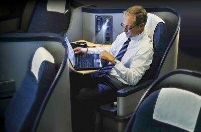 US Airways met en place "Envoy Suite" en classe Affaires sur ses vols Paris-Charlotte - Photo DR US Airways met en place "Envoy Suite" en classe Affaires sur ses vols Paris-Charlotte - Photo DR