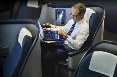 US Airways met en place "Envoy Suite" en classe Affaires sur ses vols Paris-Charlotte - Photo DR