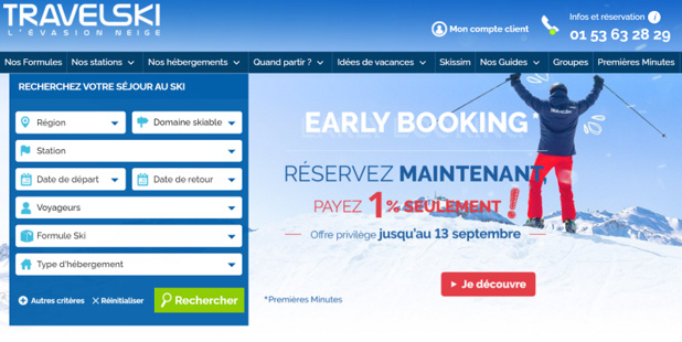 Travelski rachète le tour operator hollandais Snowtime