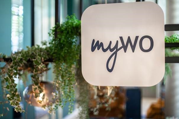 Intégrés dans les hôtels, les espaces de coworking myWO seront facilement reconnaissables - Crédit photo : myWO