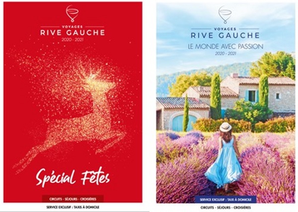 Les deux nouvelles brochures de Voyages Rive Gauche Les deux nouvelles brochures de Voyages Rive Gauche