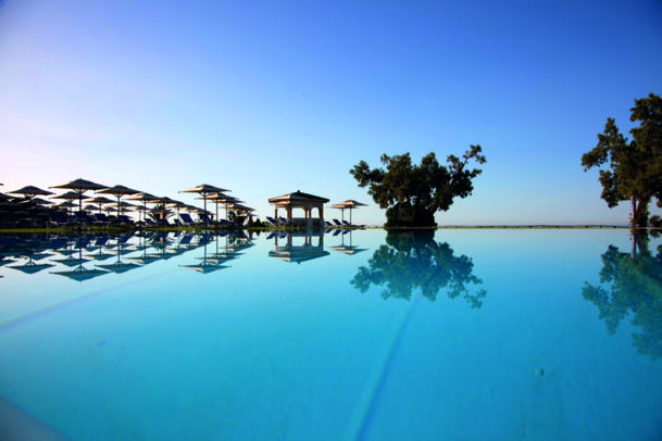 La piscine de l'hôtel le Sultan en Tunisie - DR La piscine de l'hôtel le Sultan en Tunisie - DR