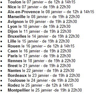 Héliades : un tour de France pour présenter la brochure été 2013 Héliades : un tour de France pour présenter la brochure été 2013