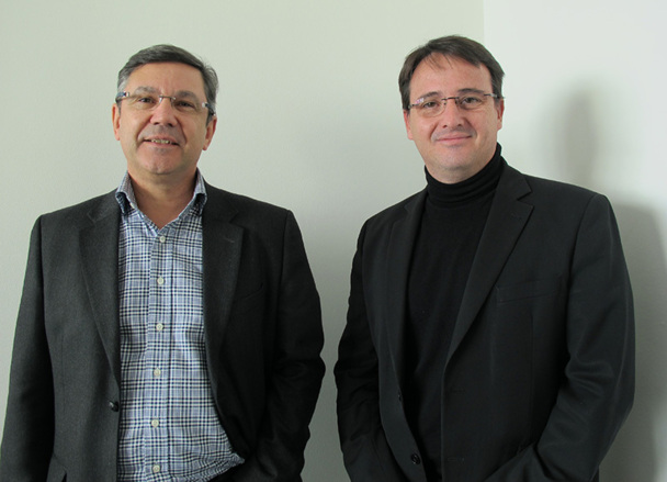 Pierre Marcy, directeur des ventes et Pierre Jaumain, directeur de la communication et du marketing - DR : A.BORIOS
