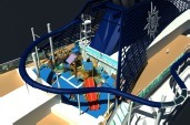 Le Vertigo est le toboggan le plus long jamais construit sur un bateau de croisière - Photo DR