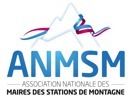 Le nouveau logo de l'ANMSM intègre une écharpe tricolore d'élu et une montagne - DR