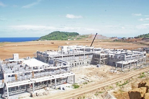 Les travaux pour le nouvel aéroport international de Saint Vincent et les Grenadines devraient être terminés fin 2013 - DR Les travaux pour le nouvel aéroport international de Saint Vincent et les Grenadines devraient être terminés fin 2013 - DR