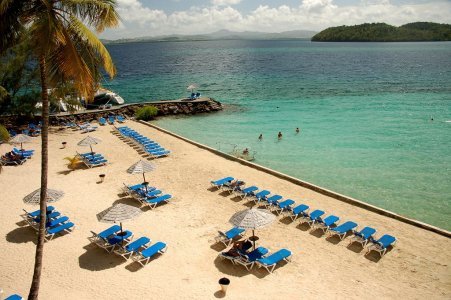 La plage du Lookéa Carayou. DR